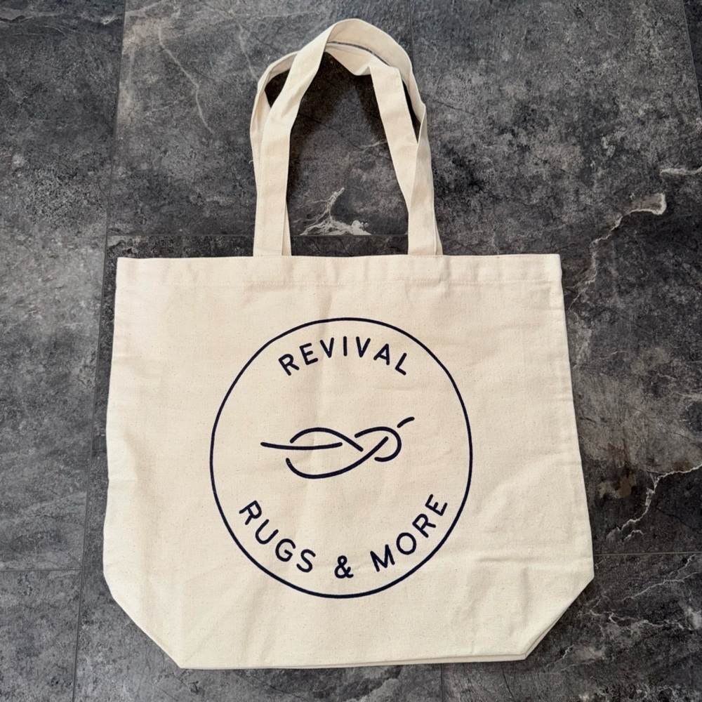 Revival Rugs Canvas Bag NWOT